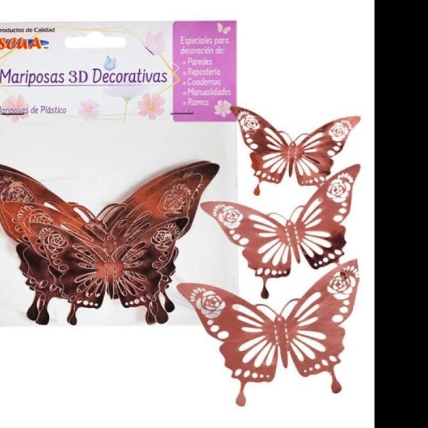 MARIPOSAS DECORATIVAS VMOD.PASCUA PET-SUR E12C2400